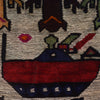 Handmade War Rug 2' 6 x 4' 4 (ft) - No. G24429