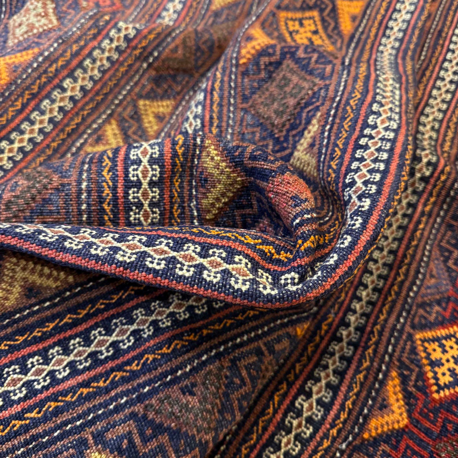 Bedroom Flatweave Kilim 4' 9" x 7' 1" (ft) - No. G24442