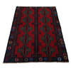 Hand Knotted Baluchi Rug 2' 8 x 4' 7 (ft) - G24835