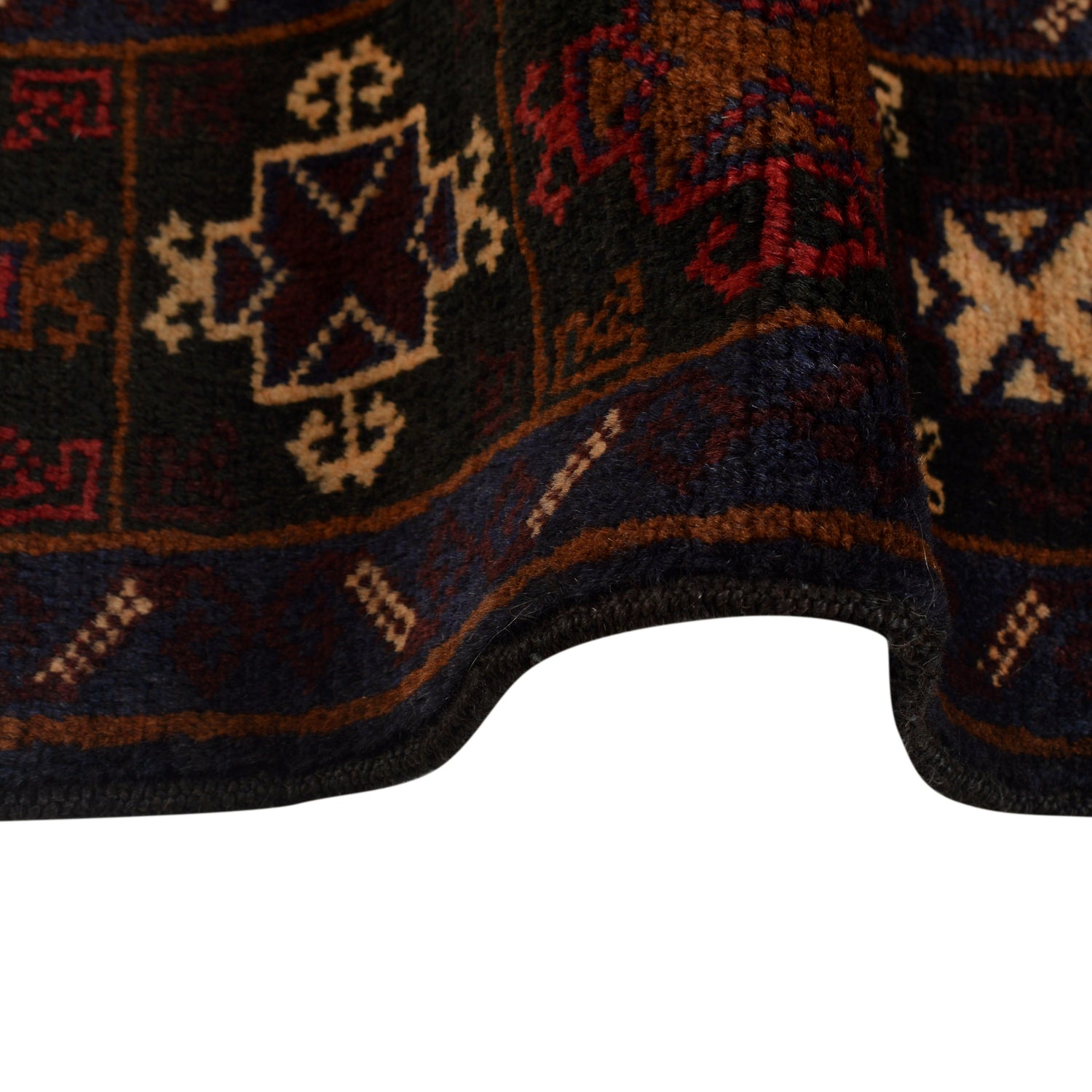 Handmade Baluchi Rug 4' 0 x 7' 1 (ft) - No. G24842