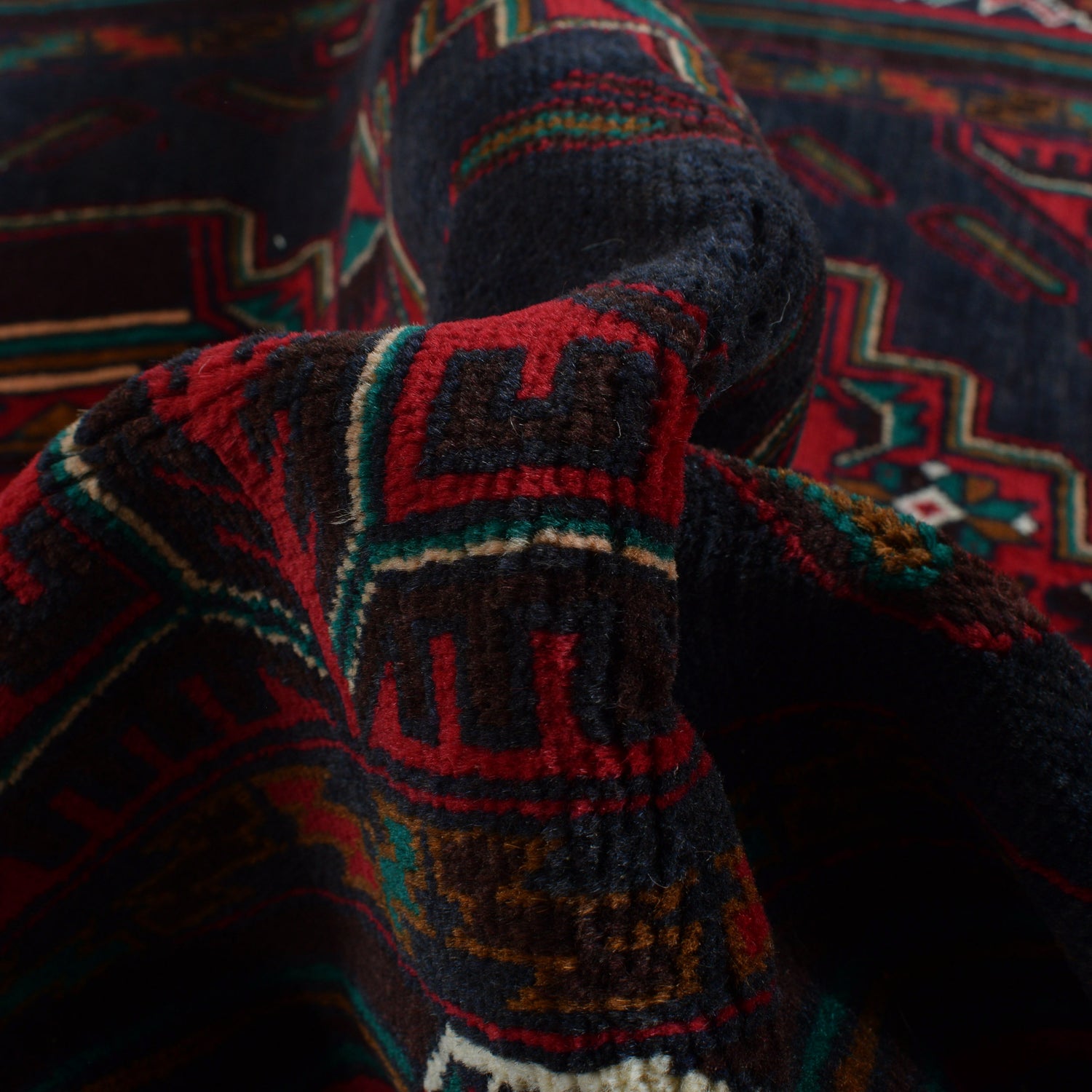 Handmade Baluchi Rug 3' 9 x 6' 2 (ft) - No. G24847