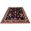 Black Modern Oushak Rug 5' 7 x 7' 7 (ft) - No. G24853