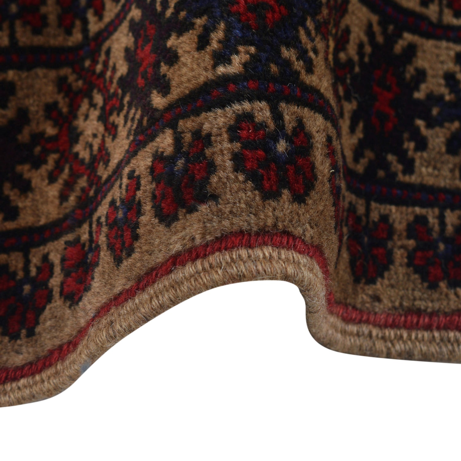 Handmade War Rug 6' 4 x 8' 7 (ft) - No. G24854