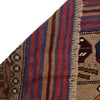 Handmade War Rug 3' 6 x 6' 3 (ft) - No. G24863