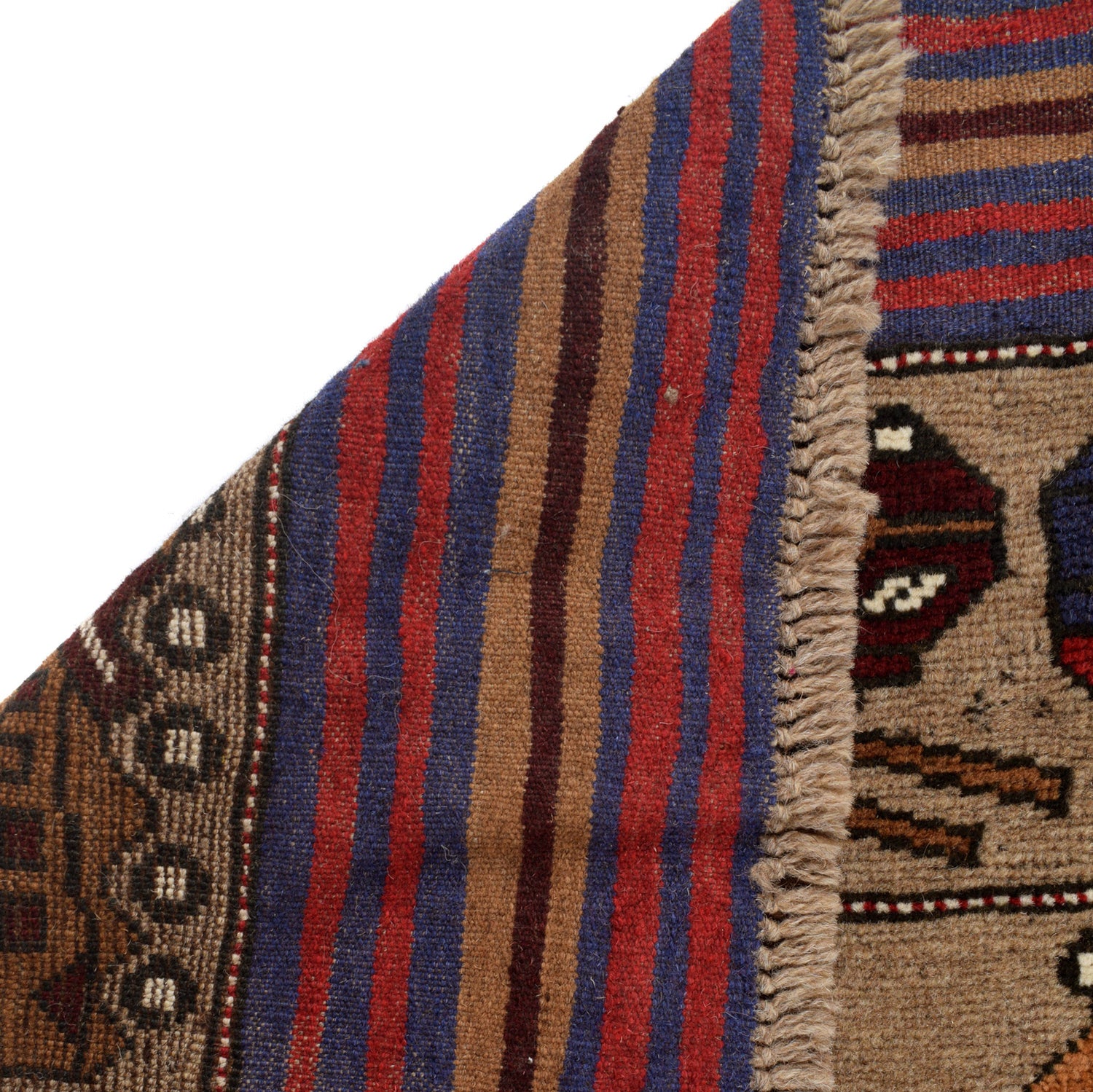 Handmade War Rug 3' 6 x 6' 3 (ft) - No. G24863