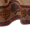 Brown War Rug 3' 0 x 4' 7 (ft) - No. G24864