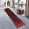 Red Mashwani Short Runner 1' 9 x 8' 1 (ft) - No.G24886