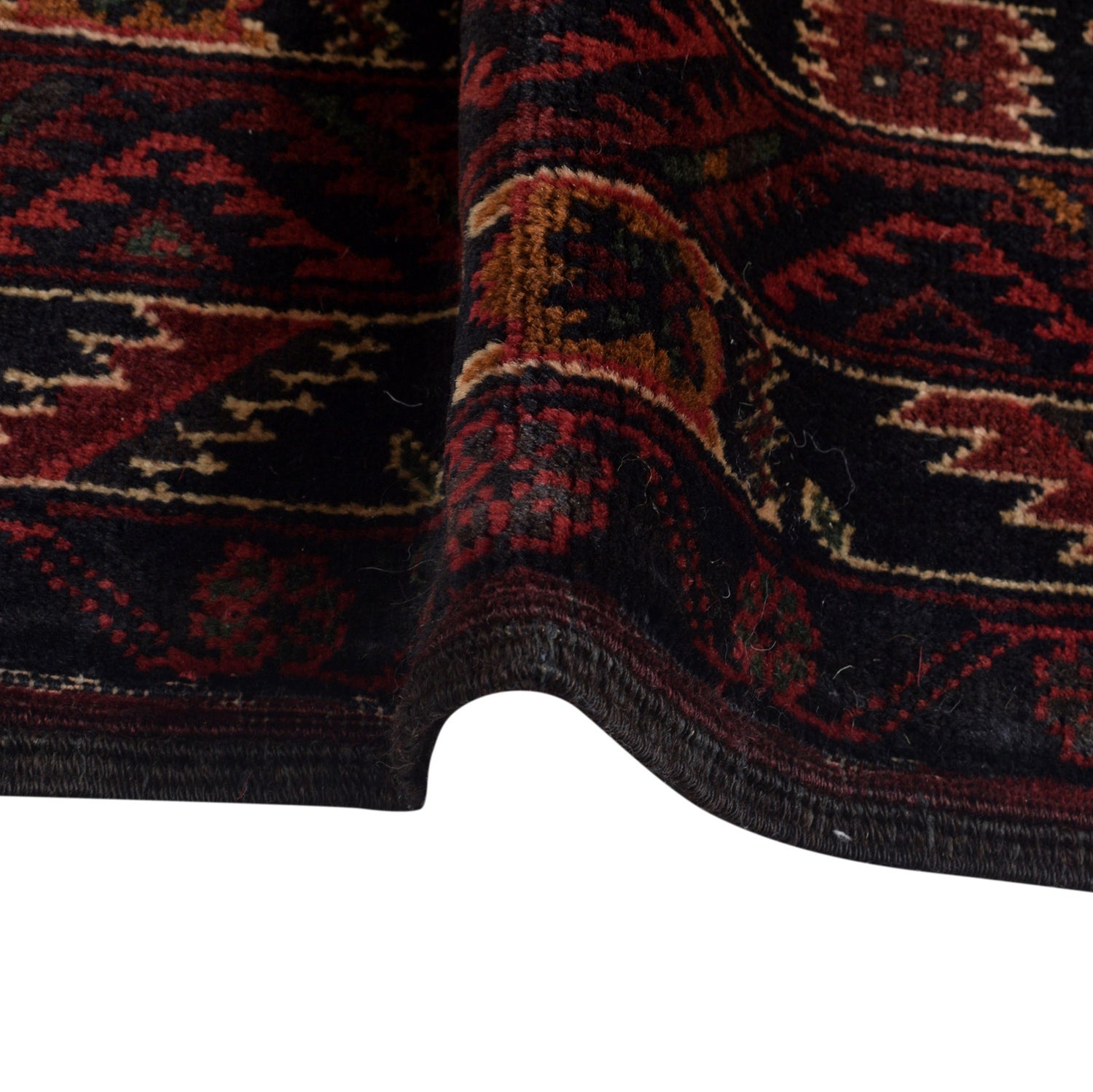 Hand Knotted Baluchi Rug 3' 9 x 5' 2 (ft) - No. G24894