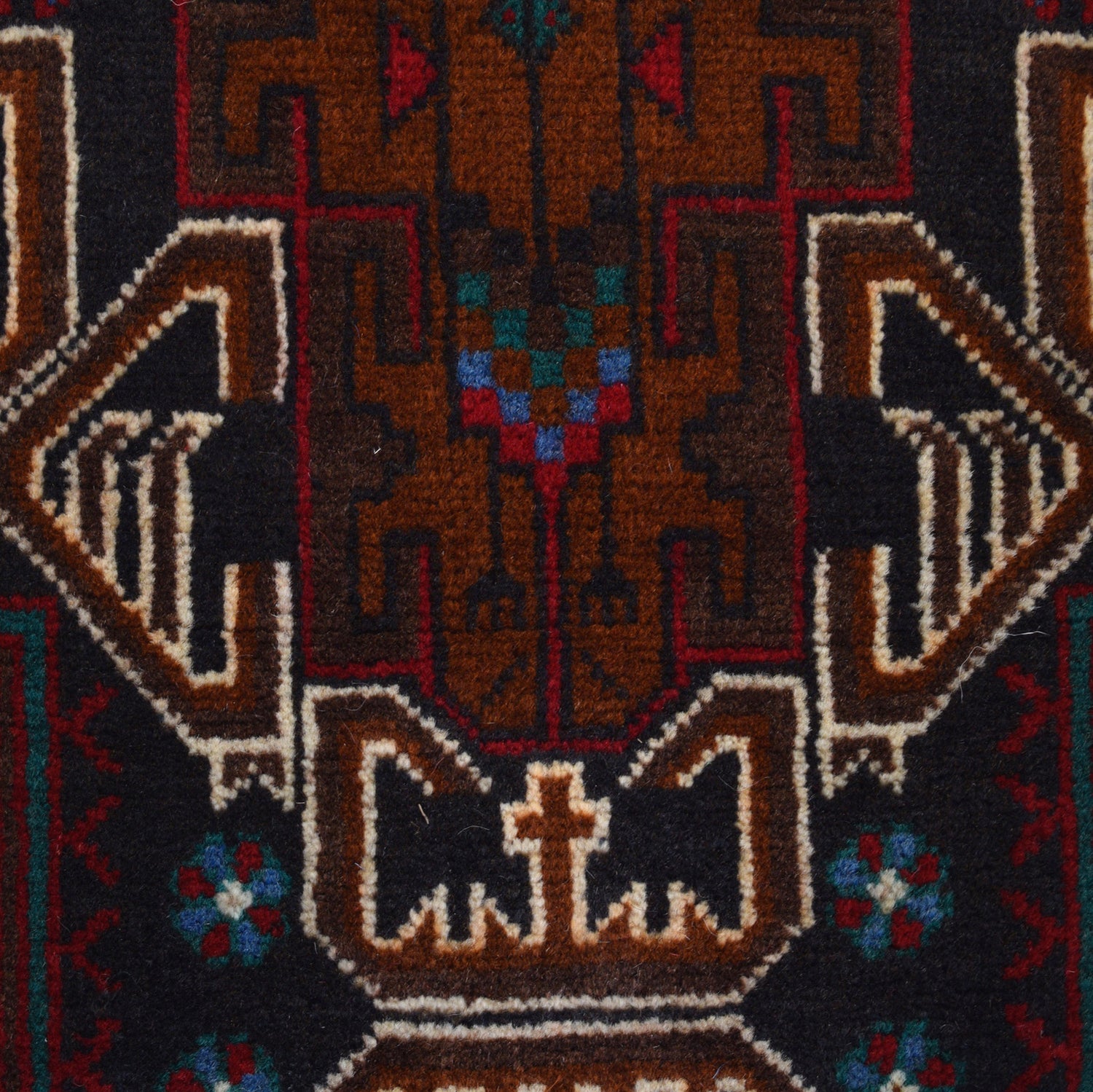 Hand Knotted Baluchi Rug 2' 6 x 4' 6 (ft) - G24923