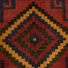 Handmade Red Color Kilim  7' 3" x 8' 11" (ft) - No. G24924