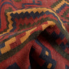 Handmade Red Color Kilim  7' 3" x 8' 11" (ft) - No. G24924