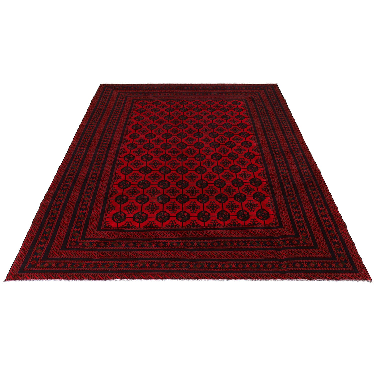 Hand Knotted Baluchi Rug 9' 1" x 12' 2" (ft) - No. G24928