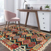 Handmade Vegetable Kilim 4' 9 x 6' 4 (ft) - No. G24962