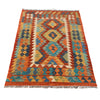 Handmade Vegetable Kilim 3' 2  x 4' 7 (ft) - No. G24982