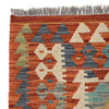 Handmade Vegetable Kilim 3' 2  x 4' 7 (ft) - No. G24982