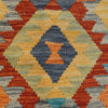 Handmade Vegetable Kilim 3' 2  x 4' 7 (ft) - No. G24982