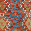 Handmade Vegetable Kilim 4' 1 x 5' 3 (ft) - No. G24987