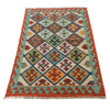 Handmade Vegetable Kilim 3' 4 x 5' 2 (ft) - No. G24993