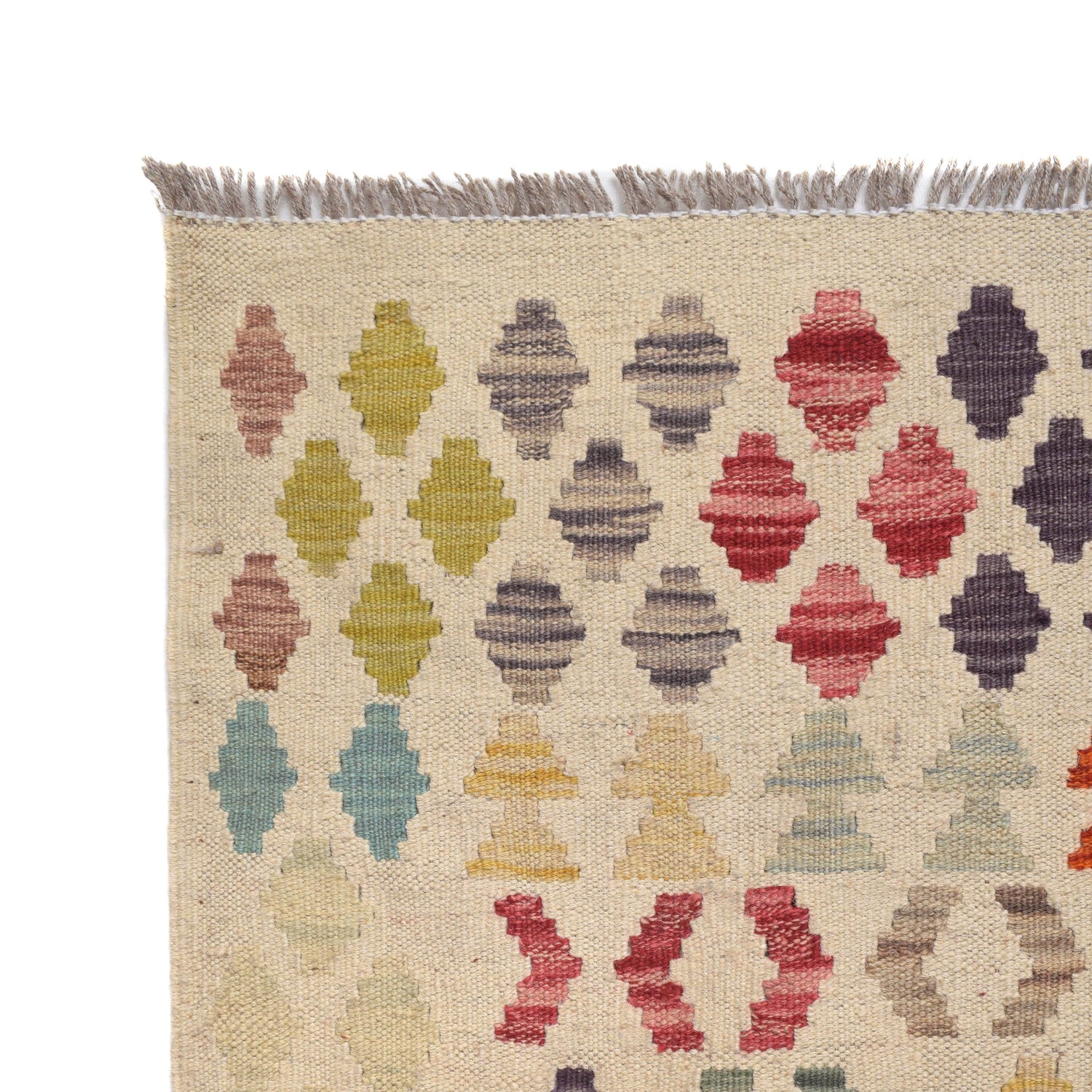 Handmade Vegetable Kilim 8' 4 x 11' 4 (ft) - No. G25076