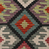 Handmade Vegetable Kilim 3' 2  x 4' 8 (ft) - No. G25161