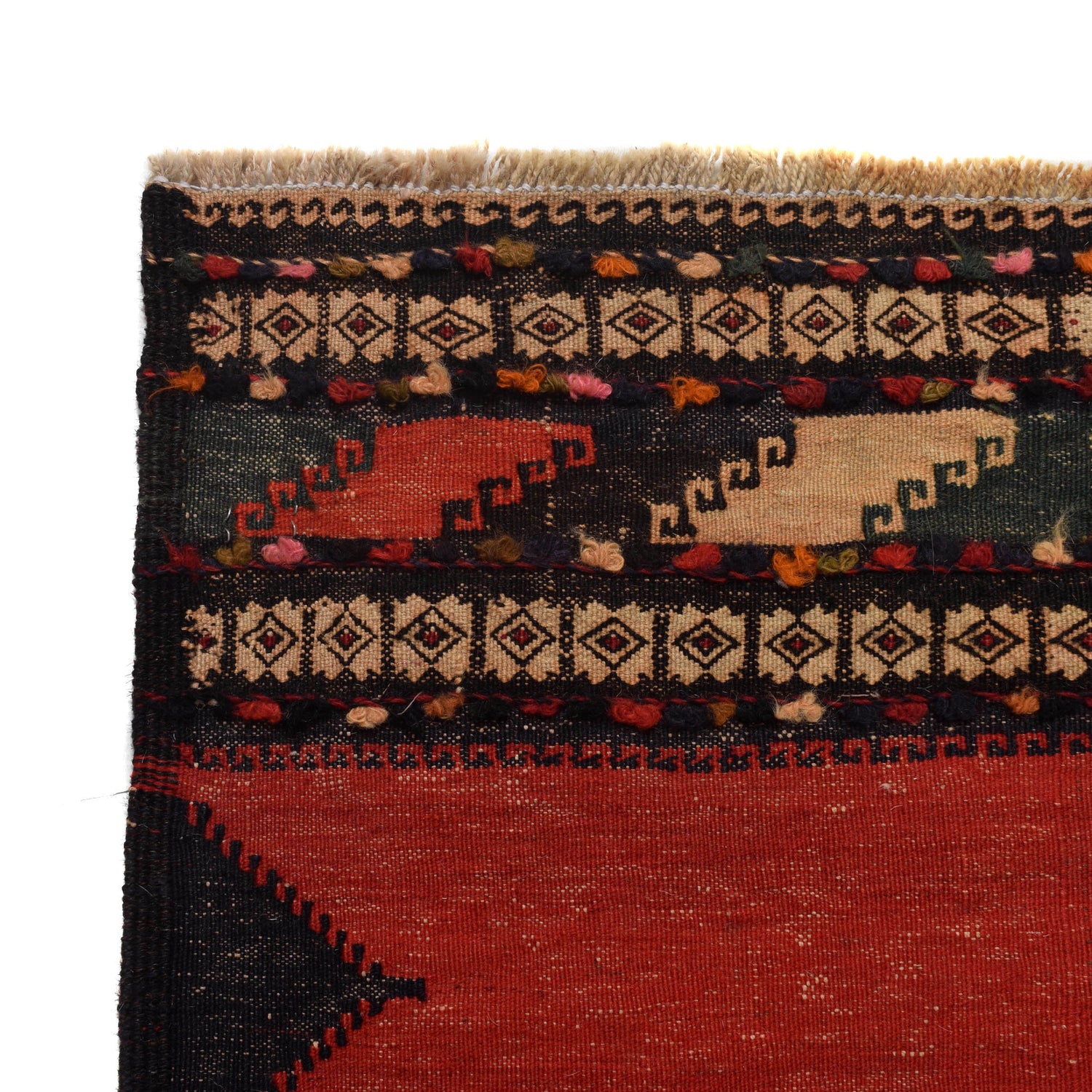 Flat Weave Kilim Runner 2' 0" x 5' 10" (ft) - No. G25223