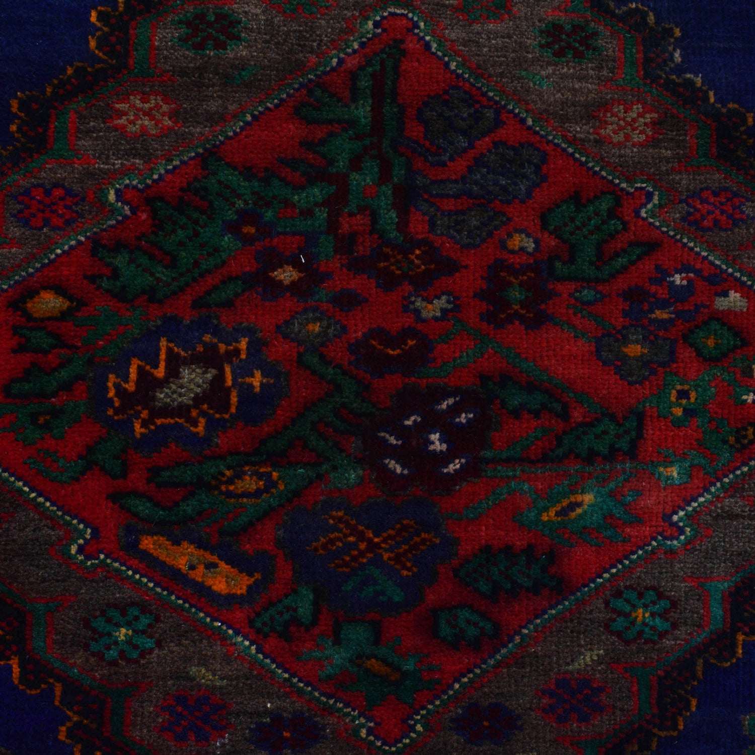 Hand Knotted Baluchi Rug 4' 2 x 6' 5 (ft) - No. G25252