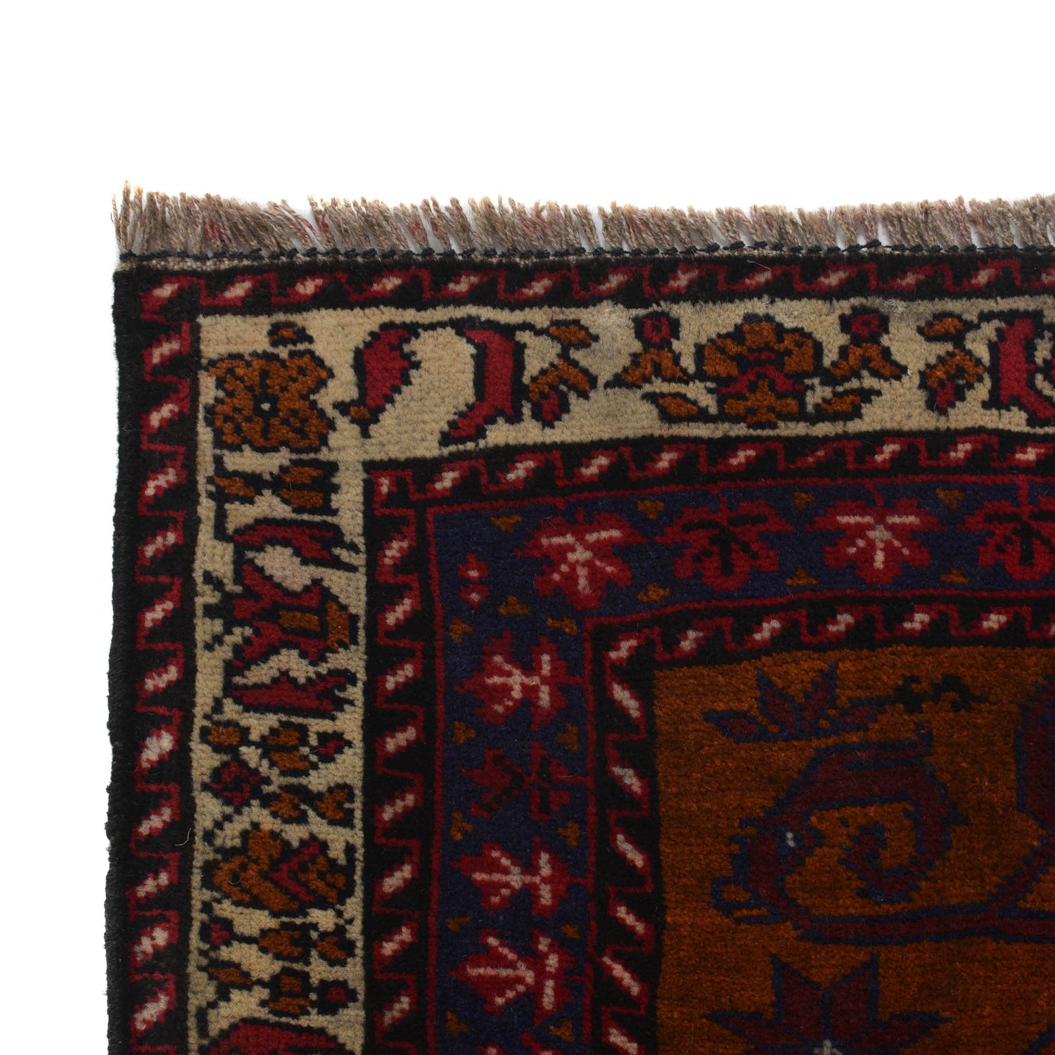Prayer Rug Basic Brown Brown Color Hand Knotted Prayer Rug 3 x 5 Rug For Sale