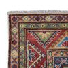 Hand Knotted Kazak Rug 4' 9 x 7' 1 (ft) - No. G25256