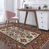 Hand Knotted Kazak Rug 4' 9 x 7' 1 (ft) - No. G25256