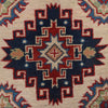 Ivory Color Kazak Rug 2' 7 x 4' 1 (ft) - No. G25257