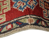 Ivory Color Kazak Rug 2' 7 x 4' 1 (ft) - No. G25257