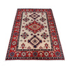 Ivory Color Kazak Rug 3' 3 x 5' 0 (ft) - No. G25366