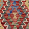 Handmade Vegetable Kilim 4' 2 x 5' 7 (ft) - No. G25474