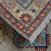 Grey Color Kazak Runner 2' 7 x 9' 8 (ft) - No. G25504