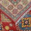 Red Kazak Rug 4' 1 x 6' 5 (ft) - No. G25871