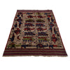 Handmade War Rug 4' 3 x 6' 2 (ft) - No. G25883