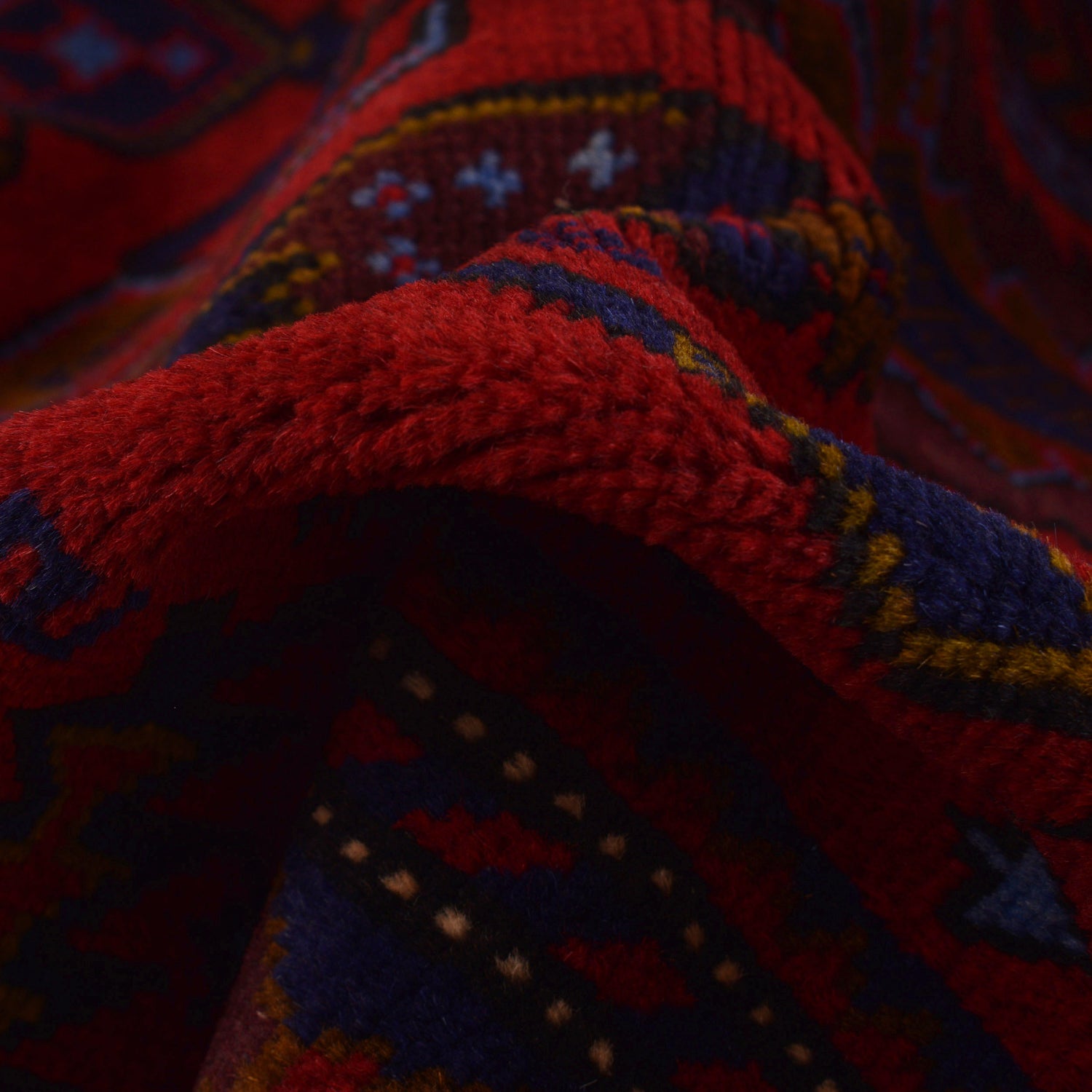 Red Baluchi Rug 3' 8 x 5' 7 (ft) - No. G25888