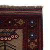 Brown War Rug 3' 0 x 4' 5 (ft) - No. G25891