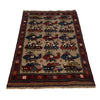 Brown Color War Rug 3' 1 x 4' 7 (ft) - No. G25896