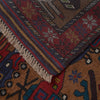 Brown War Rug 3' 1 x 4' 3 (ft) - No. G25897