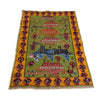 Green War Rug 2' 7 x 4' 4 (ft) - No. G25902