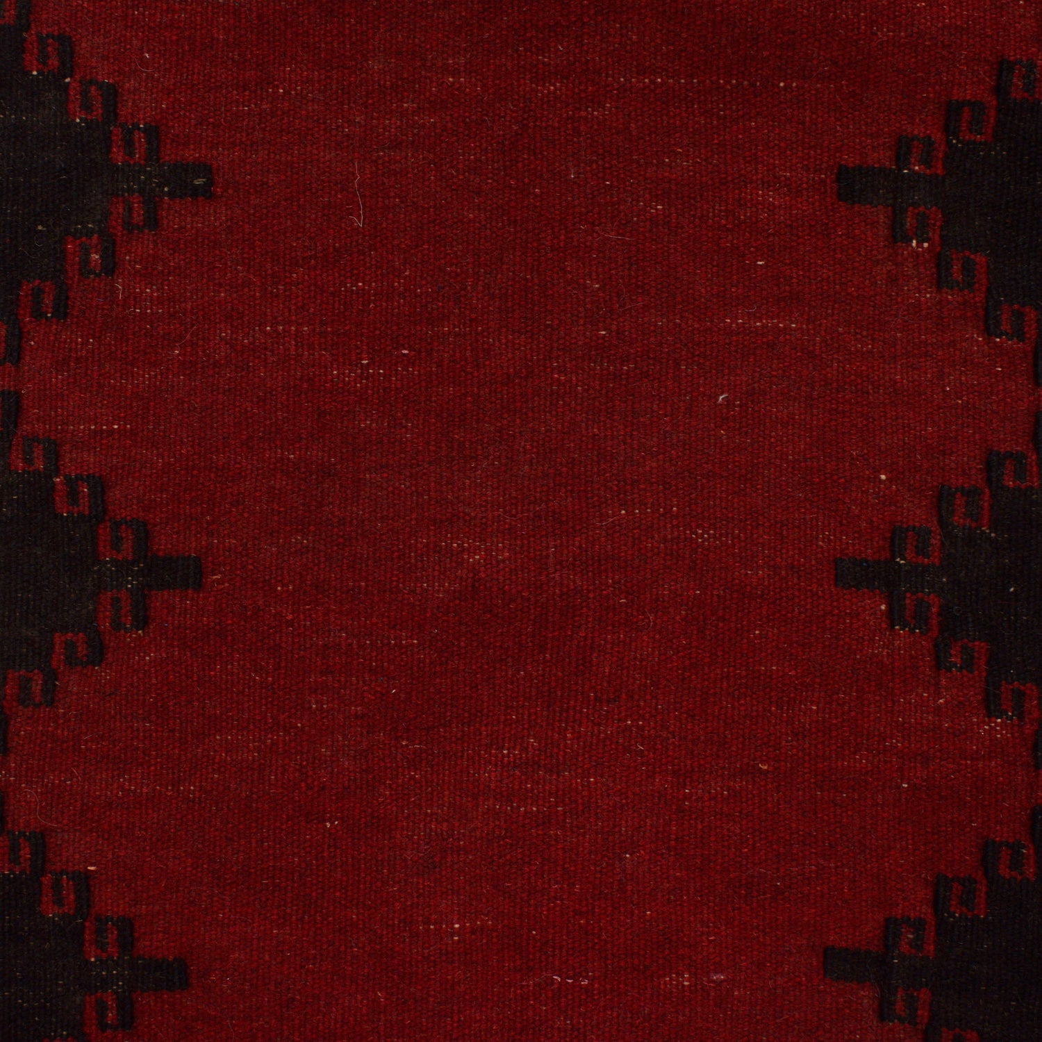 Hand Knotted Table Sheet Dhurrie Runner 2' 5" x 4' 5" (ft) - No. G25905