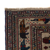 Hand Knotted War Rug 6' 6 x 8' 9 (ft) - No. G25907