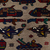 Hand Knotted War Rug 6' 6 x 8' 9 (ft) - No. G25907