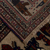 Hand Knotted War Rug 6' 6 x 8' 9 (ft) - No. G25907