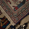 Hand Knotted War Rug 6' 3 x 9' 1 (ft) - No. G25915