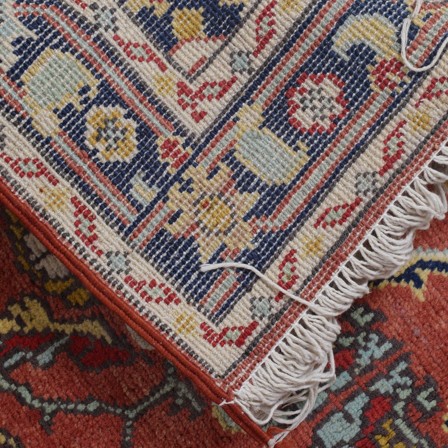 Red Color Kazak Rug 2' 9 x 3' 8 (ft) - No. G26480