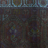 Blue Overdyed Rug 4' 2 x 5' 9 (ft) - No. G26582