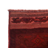 Red Overdyed Rug 4' 2 x 5' 1 (ft) - No. G26586