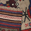 Brown War Rug 4' 3 x 5' 9 (ft) - No. G26773